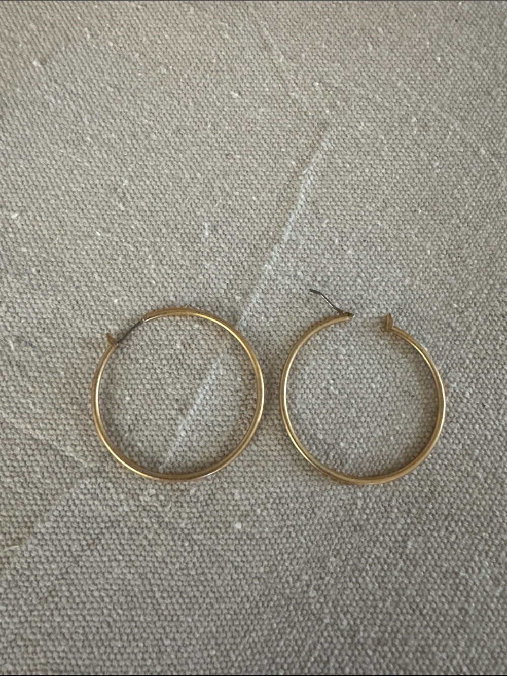 Classic Gold Hoop Earrings